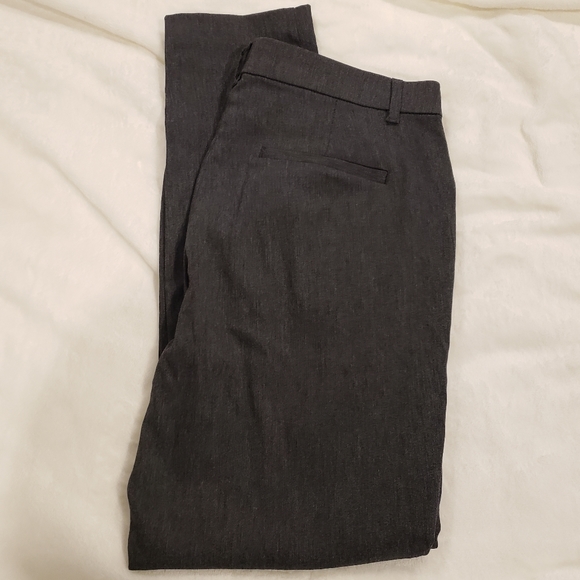 GAP Signature Skinny Ankle Pants (Dark Grey) - Picture 2 of 3
